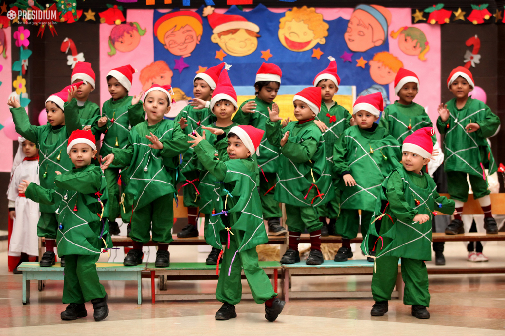 Presidium Indirapuram, YOUNG PRESIDIANS RING IN THE FESTIVITIES OF CHRISTMAS